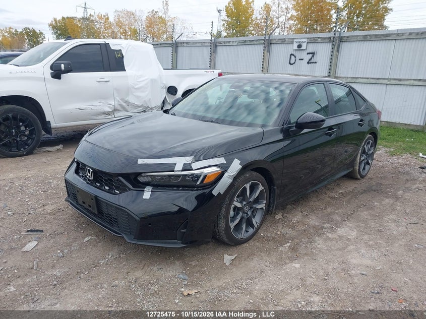 Vin: 2hgfe4f81th012112, lot: 3132952, honda civic sport hybrid/sport touring hybrid 20262