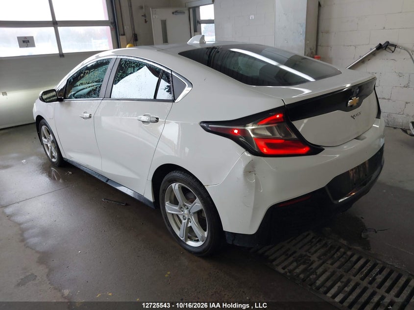 Vin: 1g1ra6s56ju106343, lot: 3133020, chevrolet volt lt 20183