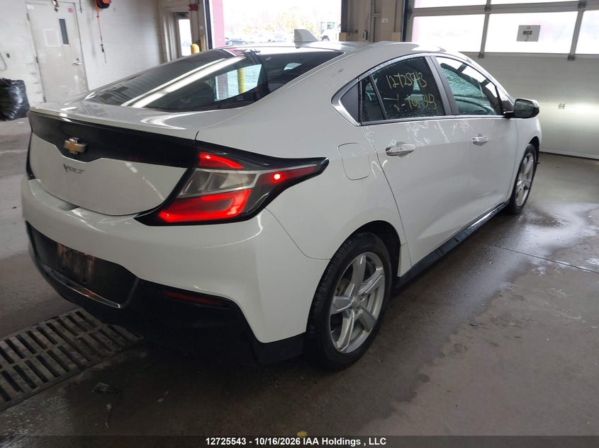 Vin: 1g1ra6s56ju106343, lot: 3133020, chevrolet volt lt 20184