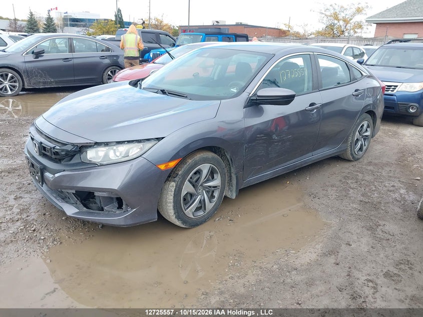 Vin: 2hgfc2f57lh015838, lot: 3133035, honda civic lx 20202