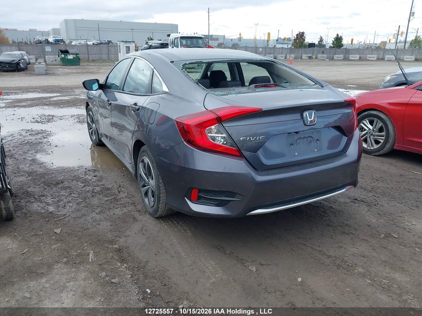 Vin: 2hgfc2f57lh015838, lot: 3133035, honda civic lx 20203