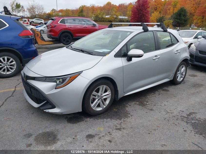 Vin: jtnk4mbe5m3141255, lot: 3133054, toyota corolla se/xse 20212