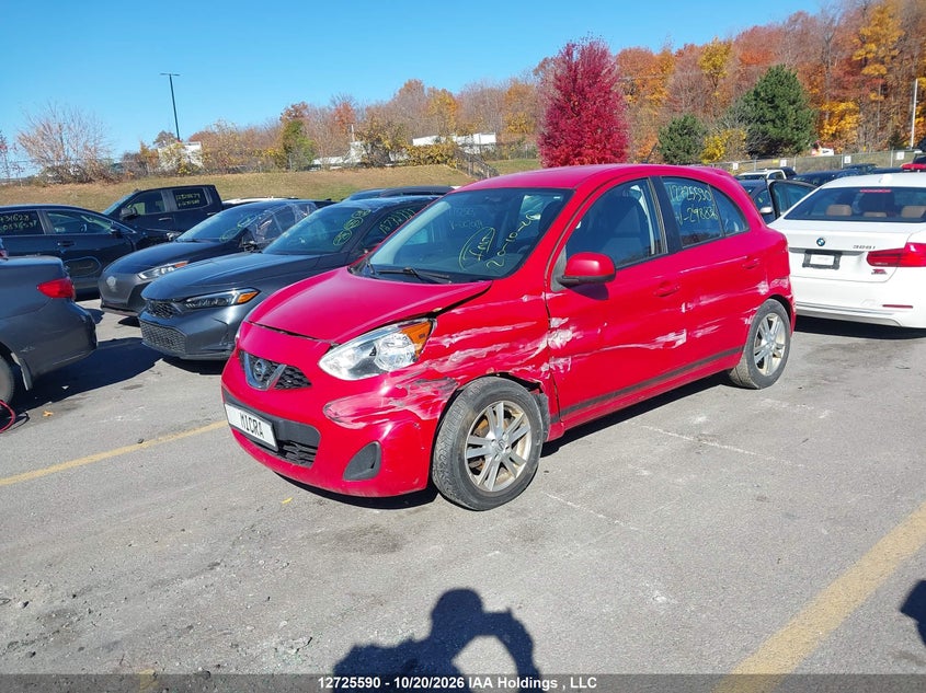 2015 Nissan Micra S/Sr/Sv, Suspension, IAAI, VIN 3N1CK3CP8FL248836 — photo 2