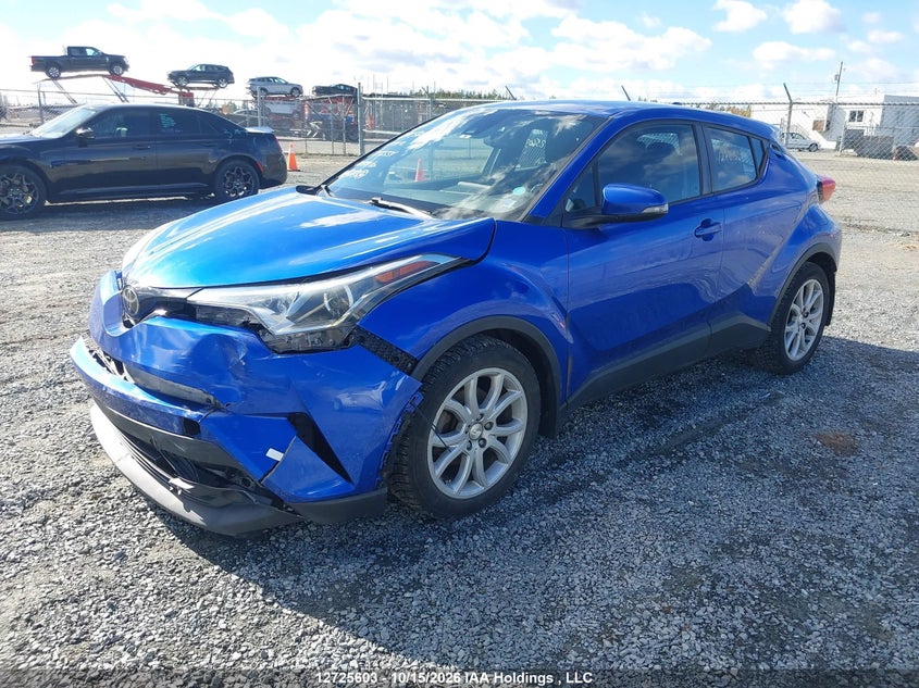 2018 Toyota C-Hr Xle, Удар спереди, IAAI, VIN NMTKHMBX2JR056554 — фото 2