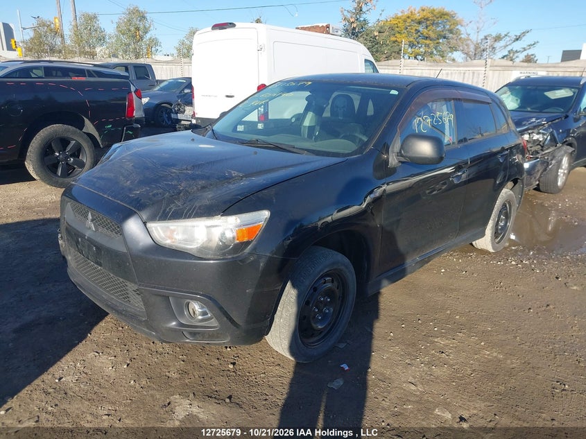 2012 Mitsubishi Rvr Se, Front, IAAI, VIN JA4AH3AU7CZ604140 — photo 2