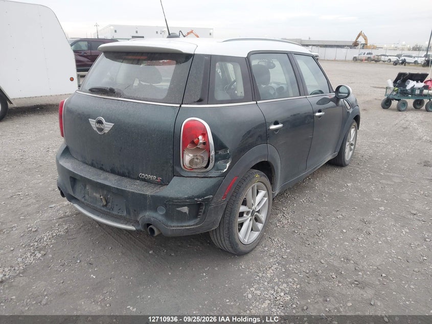 Vin: wmwzc3c57bwl78739, lot: 3133196, mini cooper 20114