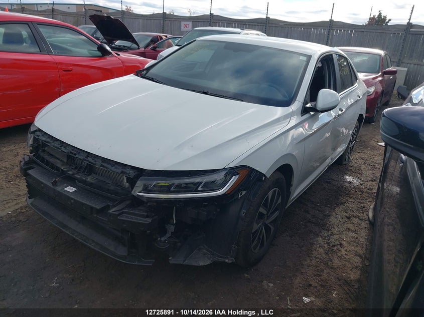Vin: 3vwcx7bu0sm076817, lot: 3133387, volkswagen jetta trendline 20252