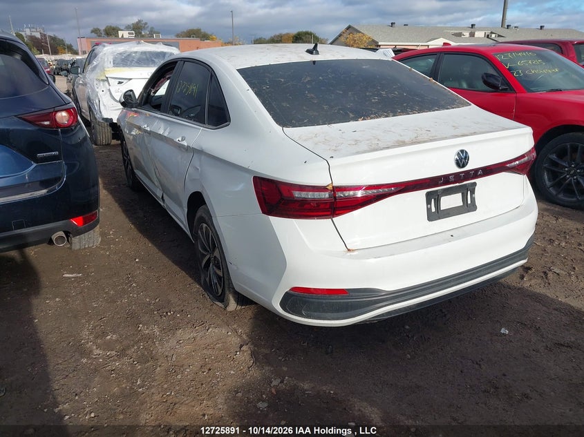 Vin: 3vwcx7bu0sm076817, lot: 3133387, volkswagen jetta trendline 20253