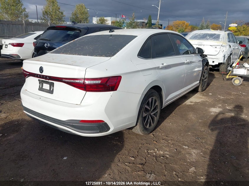 Vin: 3vwcx7bu0sm076817, lot: 3133387, volkswagen jetta trendline 20254