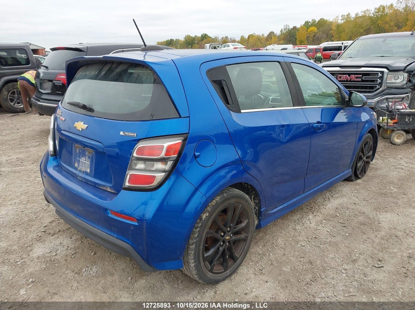 Vin: 1g1jf6sb0h4108474, lot: 3133389, chevrolet sonic premier 20174