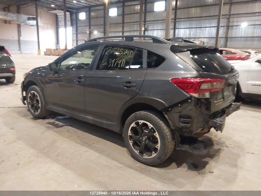 Vin: jf2gtacc0m9397911, lot: 3133437, subaru crosstrek touring 20213