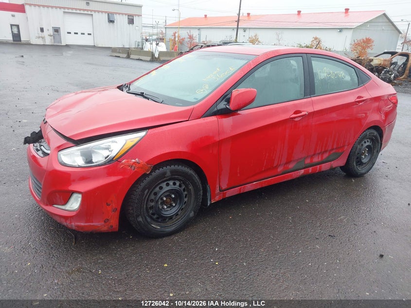 Vin: kmhct4ae2hu321978, lot: 3133539, hyundai accent se 20172
