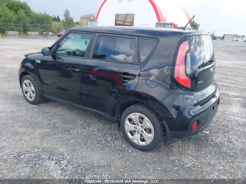Vin: kndjn2a25h7415108, lot: 3133639, kia soul lx 20173