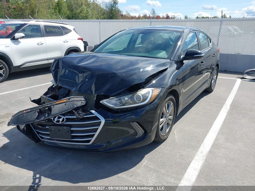 2018 Hyundai Elantra Gl, Удар спереди, IAAI, VIN KMHD84LF8JU714451 — фото 2