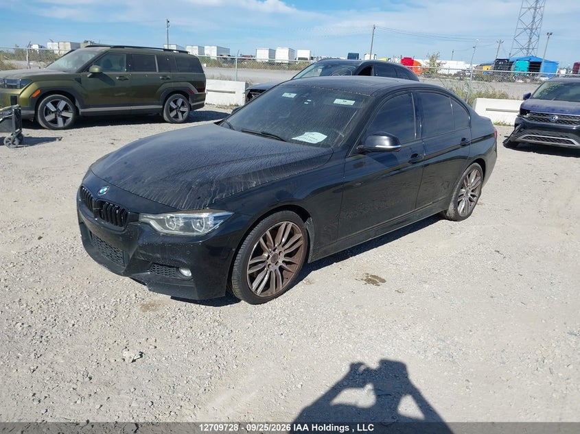2017 BMW 340I xDrive, Затопление, IAAI, VIN WBA8B7C55HK704074 — фото 2