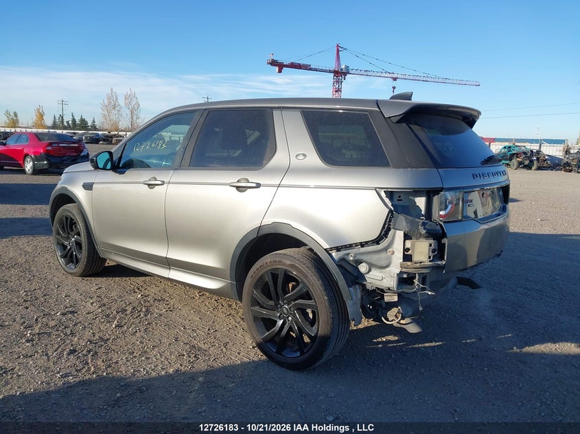 Vin: salct2rx5jh760081, lot: 3133732, land rover discovery sport hse luxury 20183