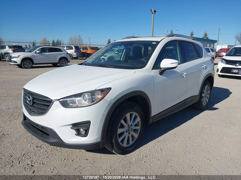 Vin: jm3ke4cy3g0771637, lot: 3133746, mazda cx-5 touring 20162