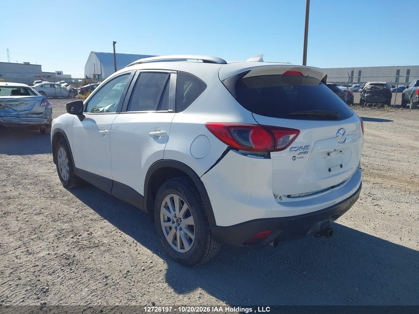 Vin: jm3ke4cy3g0771637, lot: 3133746, mazda cx-5 touring 20163
