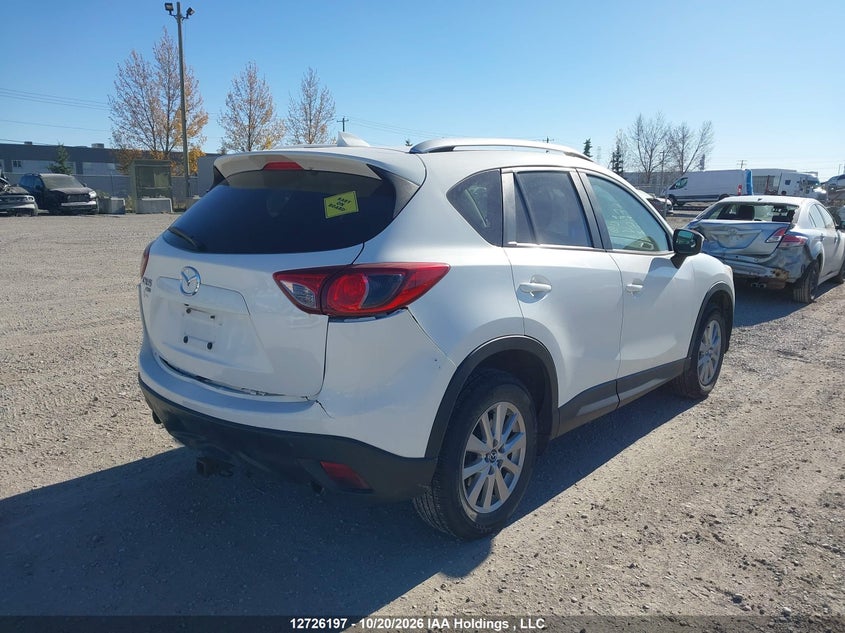 Vin: jm3ke4cy3g0771637, lot: 3133746, mazda cx-5 touring 20164