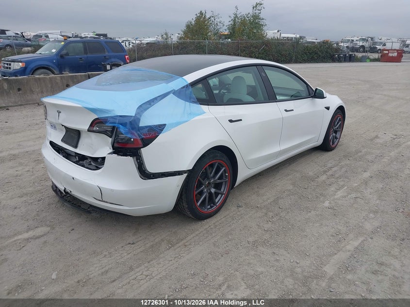 Vin: 5yj3e1ea3nf233658, lot: 3133858, tesla model 3 20224