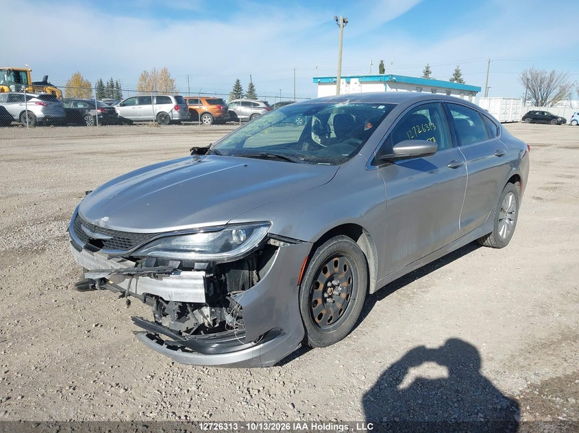 Vin: 1c3cccfb9fn757137, lot: 3133870, chrysler 200 lx 20152