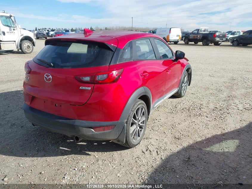 Vin: jm1dkfd73h0147656, lot: 3133885, mazda cx-3 gt 20174