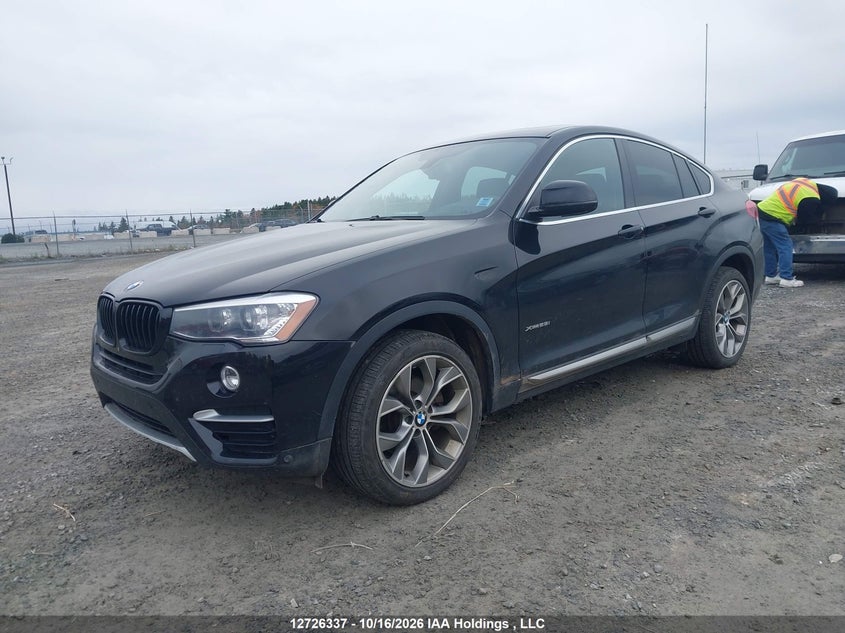 2015 BMW X4 xDrive28I, Front, IAAI, VIN 5UXXW3C51F0M87657 — photo 2
