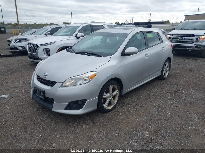 Vin: 2t1ke4ee0ac032007, lot: 3133928, toyota corolla matrix s 20102