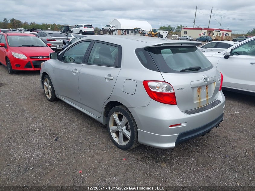Vin: 2t1ke4ee0ac032007, lot: 3133928, toyota corolla matrix s 20103