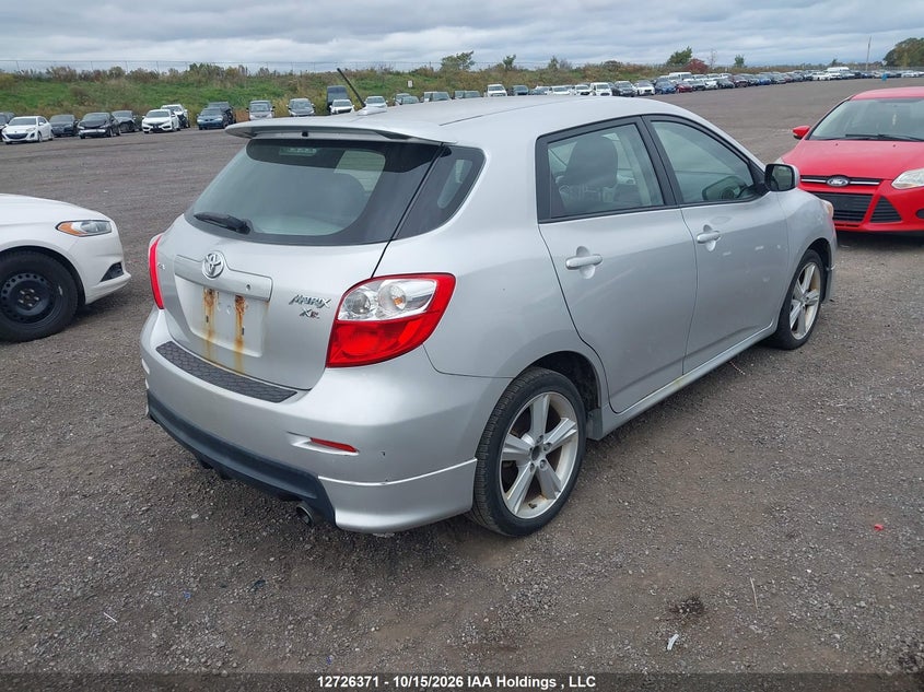 Vin: 2t1ke4ee0ac032007, lot: 3133928, toyota corolla matrix s 20104