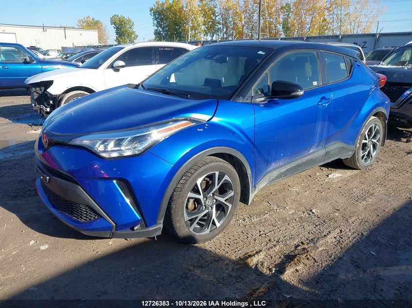 Vin: jtnkhmbx7m1104368, lot: 3133940, toyota c-hr xle premium 20212
