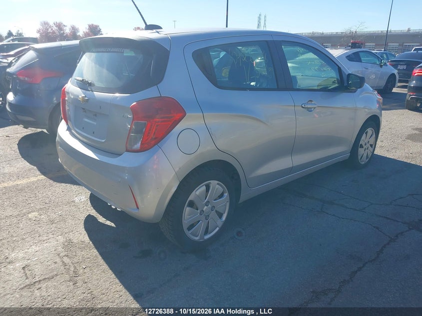Vin: kl8ca6sa9gc564699, lot: 3133945, chevrolet spark 20164