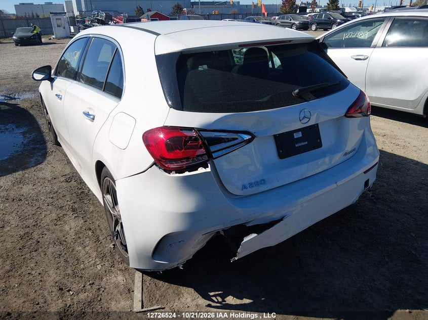 Vin: wdd3f4hb3kj076596, lot: 3134081, mercedes-benz a 250 4matic 20193