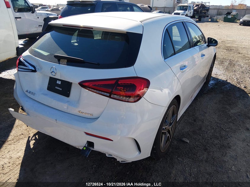 Vin: wdd3f4hb3kj076596, lot: 3134081, mercedes-benz a 250 4matic 20194