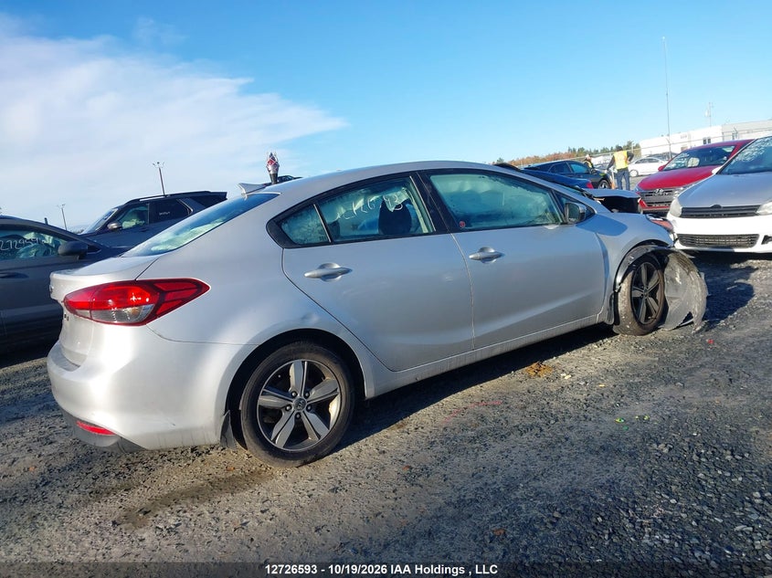 Vin: 3kpfl4a75je163823, lot: 3134153, kia forte lx/s 20184