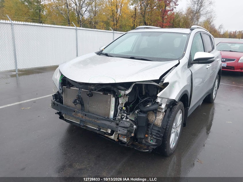 Vin: 2t3dfrev2fw311846, lot: 3134199, toyota rav4 limited 20152