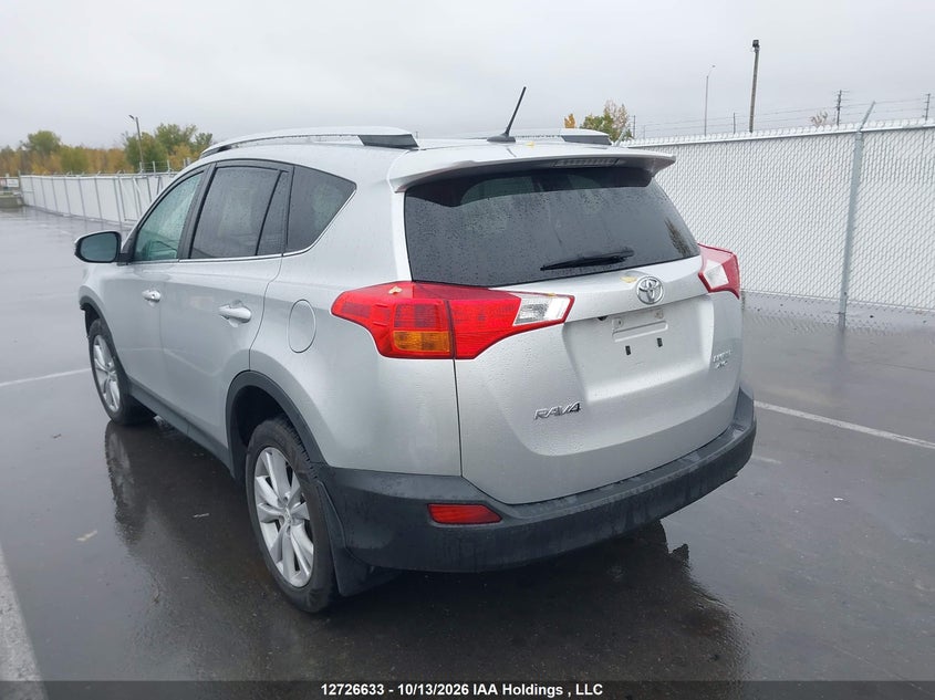 Vin: 2t3dfrev2fw311846, lot: 3134199, toyota rav4 limited 20153