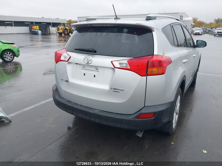 Vin: 2t3dfrev2fw311846, lot: 3134199, toyota rav4 limited 20154