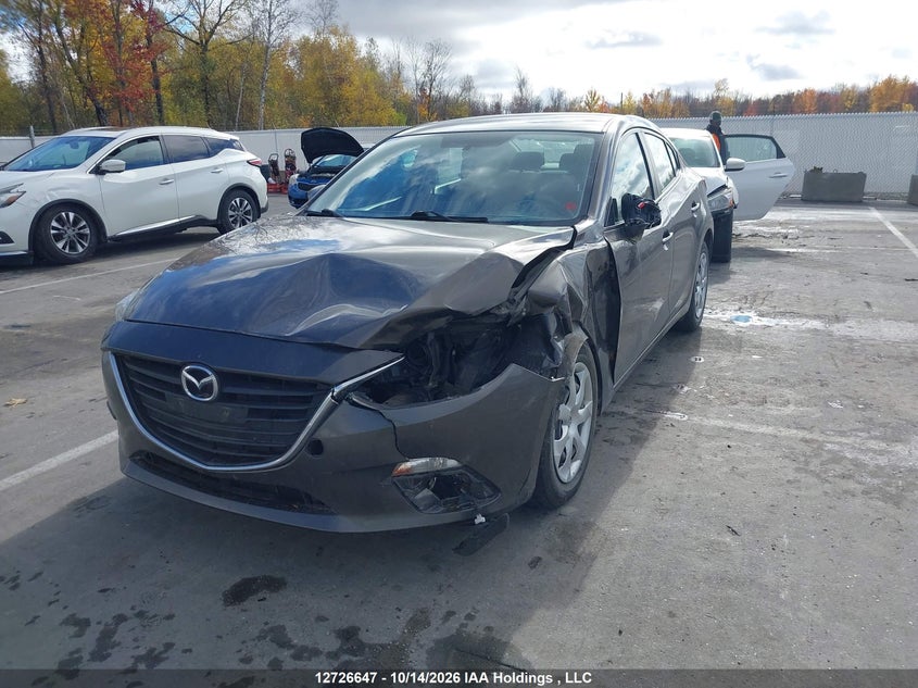Vin: 3mzbm1u7xgm237688, lot: 3134215, mazda 3 sport 20162