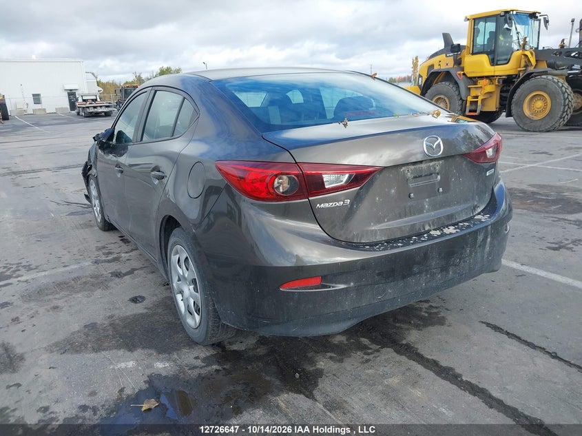 Vin: 3mzbm1u7xgm237688, lot: 3134215, mazda 3 sport 20163