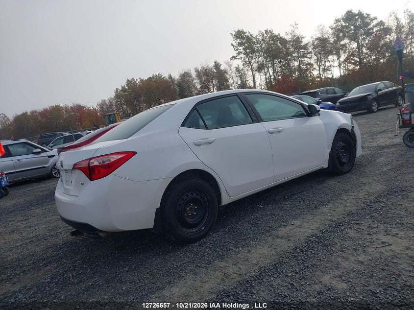 Vin: 2t1burhe2jc061116, lot: 3134226, toyota corolla le 20184