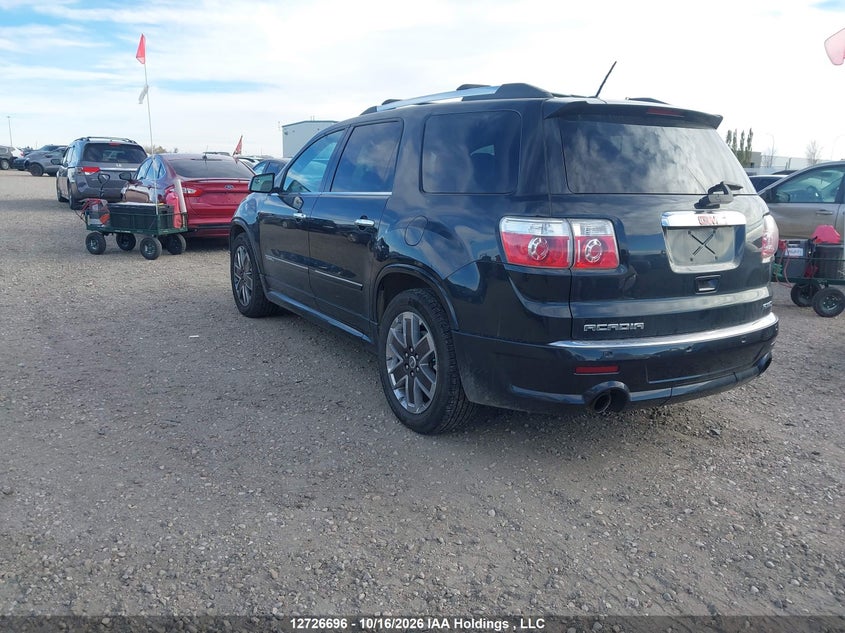 Vin: 1gkkvted3cj395284, lot: 3134267, gmc acadia denali 20123