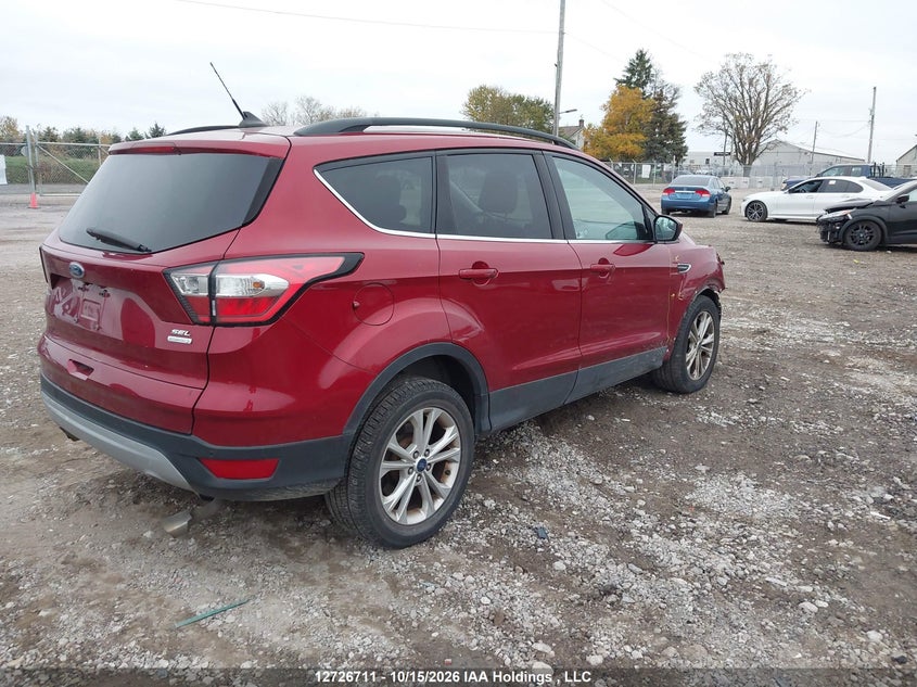 Vin: 1fmcu0hd8jud52967, lot: 3134282, ford escape sel 20184