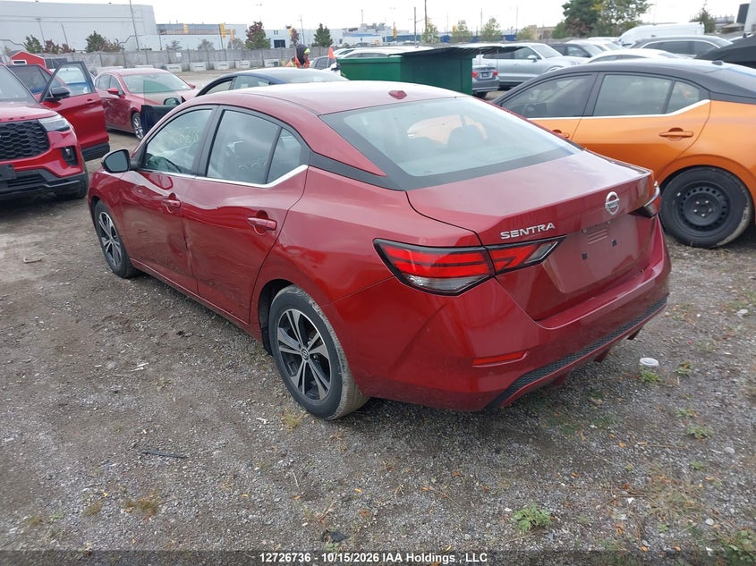 Vin: 3n1ab8cv2ly236943, lot: 3134307, nissan sentra sv 20203
