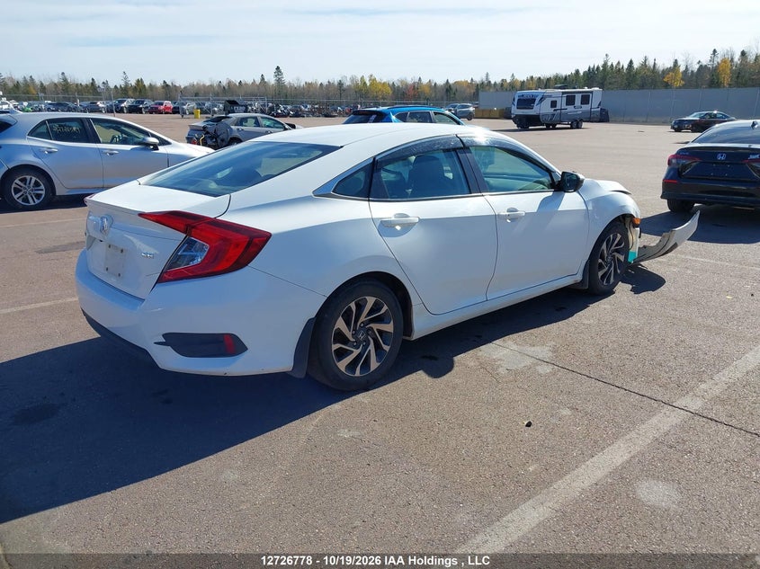 Vin: 2hgfc2f65jh033129, lot: 3134349, honda civic lx 20184
