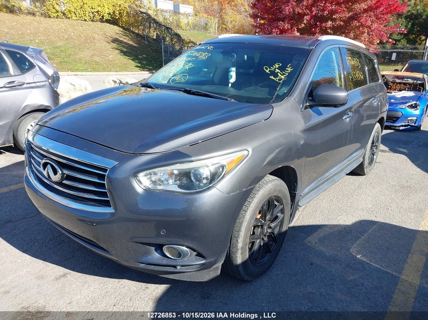 Vin: 5n1al0mm6ec554542, lot: 3134424, infiniti qx60 20142