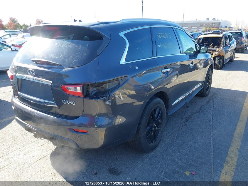 Vin: 5n1al0mm6ec554542, lot: 3134424, infiniti qx60 20144