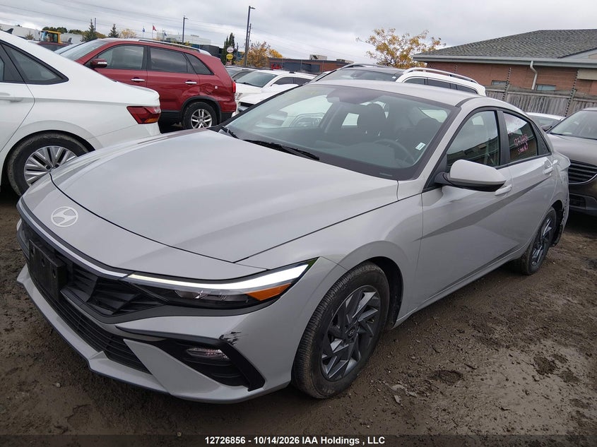 Vin: kmhlm4dgxsu992994, lot: 3134427, hyundai elantra sel sport 20252