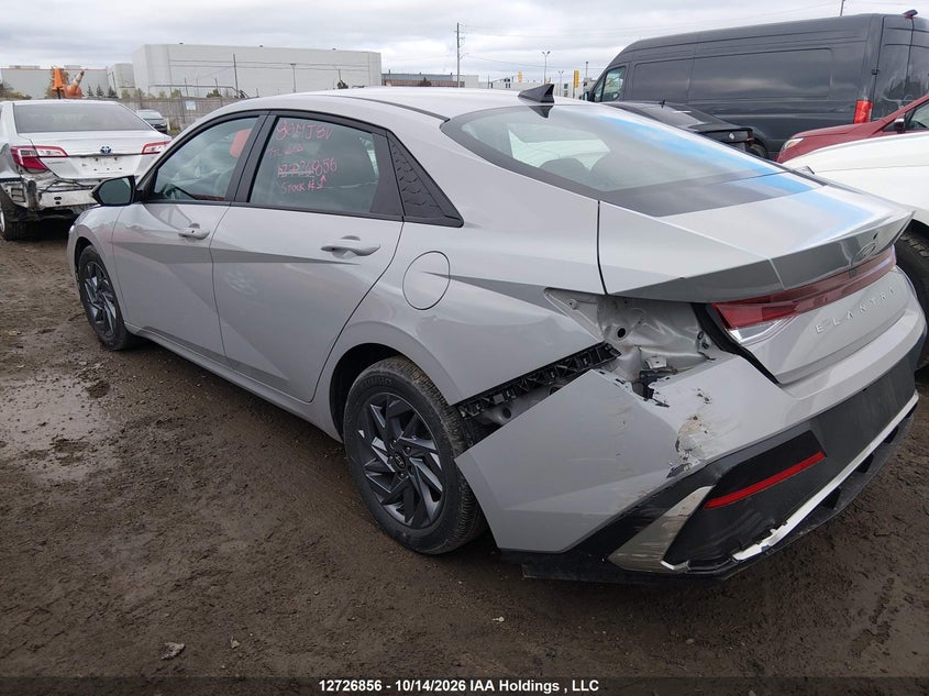 Vin: kmhlm4dgxsu992994, lot: 3134427, hyundai elantra sel sport 20253