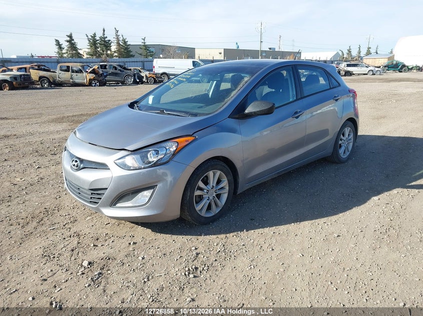 2013 Hyundai Elantra Gt Gls, Front, IAAI, VIN KMHD35LE3DU019360 — photo 2